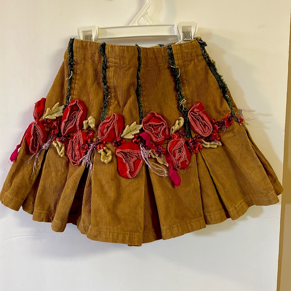 Beetlejuice Cord Skirt